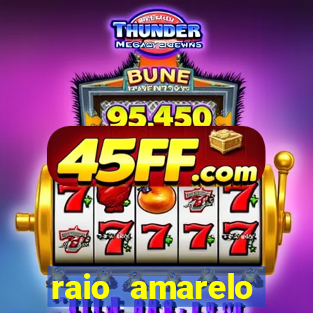 raio amarelo fraternidade branca